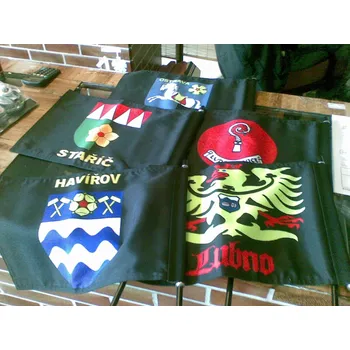 Tuning Vlaječka V40 znak města, obce Velikost: 38x28 cm, město - obec: Libina