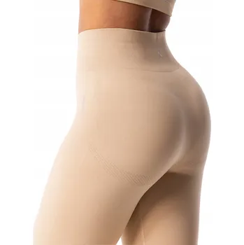 Dámské legíny Dámské sportovní legíny Simply Seamless Carpatree velikost L, béžové