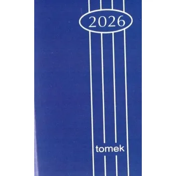 Kalendář Kapesní kalendář TOMEK kastor 2026, měsíční diář KL08 (měsíc na stránce)