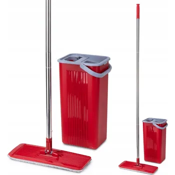 Kbelík a plochý mop Valsar