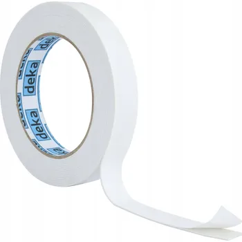 Lepicí páska OBOUSTRANNÁ PĚNOVÁ PÁSKA BÍLÁ 19MM*5M DEKA