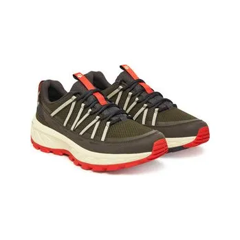 Pánská treková obuv Jack Wolfskin Trekingová obuv Wild Hike Texapore Low M A65577 Khaki 47