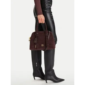 Kabelka Kabelka PINKO Bowling Bag Medium AI 25-26 PLTT 105906 A2YW Bordó OS