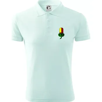 Pánská košile Prší - Žaludy - prso - Polokošile pánská Pique Polo 203 - S ( Frost )