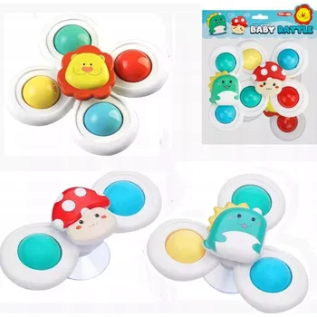 Senzorické chrastítko se 3 přísavky pro miminka 168JT-5