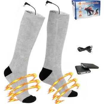 Pánské oblečení Vyhřívané Ponožky elektrické termální návleky zimní ohřívače nohou