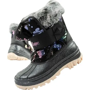 Dívčí sněhule Lee Cooper zimní sněhule dětské zateplené sněhule pro dívky černé 28