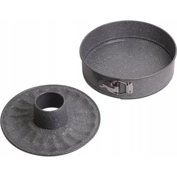 Forma na pečení FORMA PLECH NA PEČENÍ BÁBOVKY FORMA NA DORT ROZEPÍNACÍ 2-V-1 KAMILLE