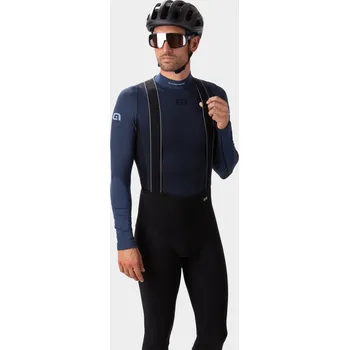 Cyklistické kalhoty Cyklistické kalhoty dlouhé Ale Cycling S černé