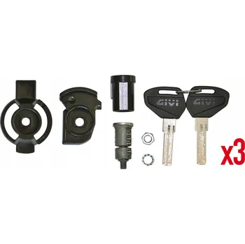 Zavazadlo na motocykl Givi SL103 Bezpečnostní zámek pro 3 kufry