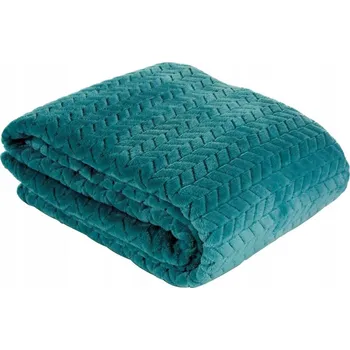 Prostěradlo Deka Eurofirany polyester 220 cm x 200 cm modrá