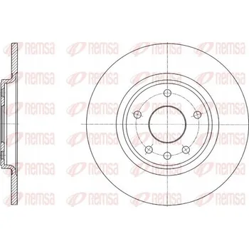 Brzdový kotouč Remsa 61559.00 Brzdový kotouč