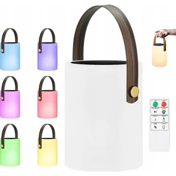 Lampička NOČNÍ LAMPA DO LOŽNICE LED STOLNÍ LAMPA SOLÁRNÍ DO ZAHRADY 2000mAh