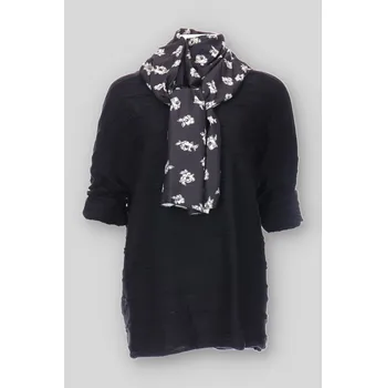 Dámská halenka Halenka "V" výstřih šátek MY STYLE barva: černá