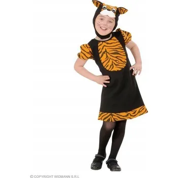 Karnevalový kostým KOSTÝM TYGŘÍ ŠATY TYGŘÍ KOSTÝM 110