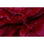 SVITAP sleep well Prostěradlo mikroflanel bordó 90x200x20 cm