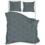 Ložní povlečení z mikrovlákna SATEEN Geometric - 220x200 cm + 2x 70x80 cm