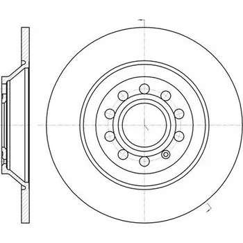 Brzdový kotouč Remsa 61207.00 Brzdový kotouč
