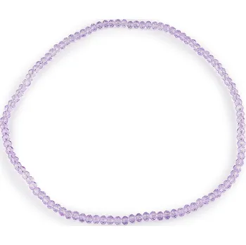 Náhrdelník Náhrdelník pružný z broušených skleněných korálků