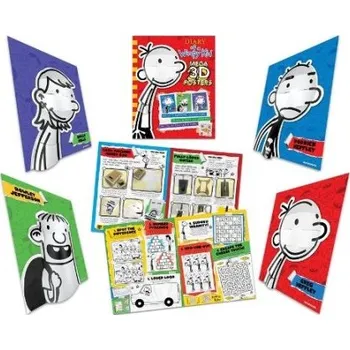 Cizojazyčná kniha Diary of a Wimpy Kid: Pop Heads - 3D Crafts - Kinney, Jeff