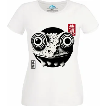 Dámské tričko Hypnotizující Žába (Velikost: 4XL, Barva: Bílá)