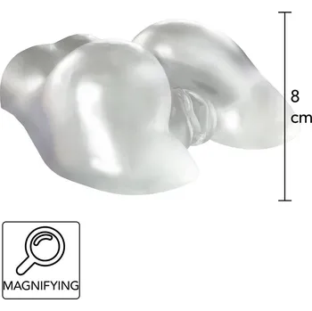 Hidden Desire Bangers Clear Fuckable Pussy & Ass - Transparent