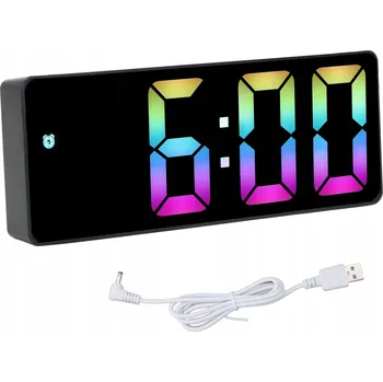 Budík LED DIGITÁLNÍ HODINY ELEKTRONICKÝ BUDÍK