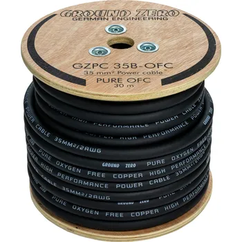 Napájecí kabel Napájecí kabel Ground Zero GZPC 35B-OFC