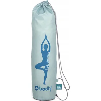 Obal na podložku na jógu Bodhi Yoga Easy Bag II Vrksasana modrý 70 cm x 17 cm