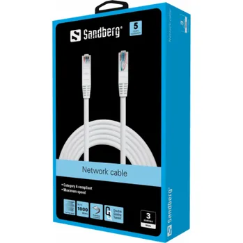 Síťový kabel Sandberg 506-95 síťový kabel UTP Cat6 3m