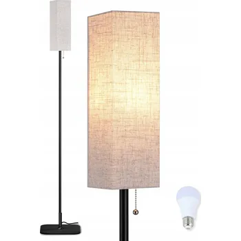 Stojací lampa STOJACÍ LAMPA PODLAHOVÁ MODERNÍ TUBA STÍNÍTKO LED 10W 3000K-6000K