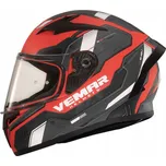 VEMAR SILNIČNÍ PŘILBA GHIBLI ROBOT ČERVENÁ / ČERNÁ VELIKOST M