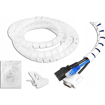 Organizér na kabely Lamex ORG03 bílý