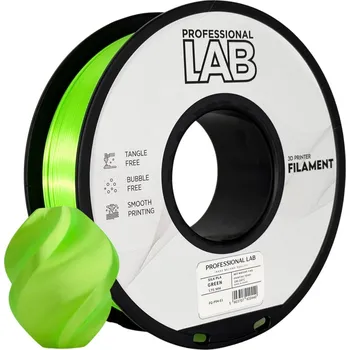 Filament Profesional Lab Filament SILK PLA zelená 1.75mm 1kg