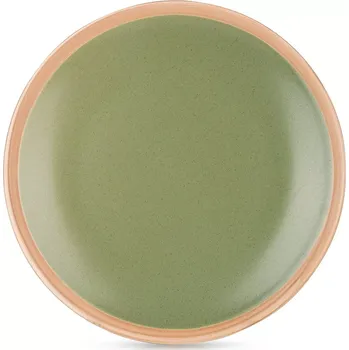 Talíř Keramický mělký talíř zelený Arthena Green 27 cm