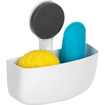 Drátěná police Polička do sprchy s přísavkou 16×7×17 cm