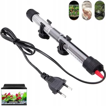 Topítko do akvária OHŘÍVAČ DO AKVÁRIA S TERMOSTATEM VÝKONNÝ AKVARIJNÍ TERMOSTAT 120 L 100W