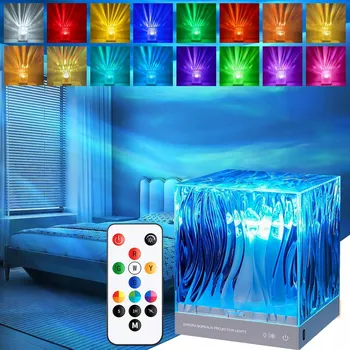 Lampička Polární záře Projektor Noční Oblohy Lampa 17 světelných efektů pro děti