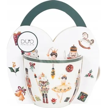 Hrnek Duo DZIADEK DO ORZECHÓW porcelánový 430 ml