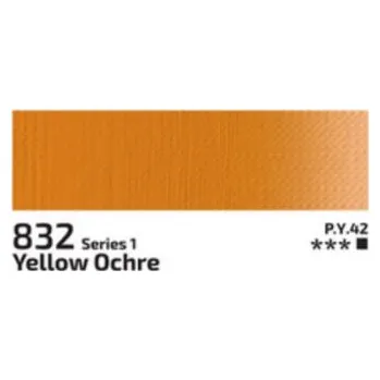 Výtvarná barva Kvašová barva Rosa 20ml – 832 Yellow Ochre