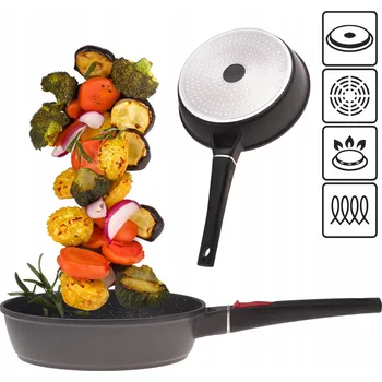 Pánev Tradiční pánev Kamille 24 cm s mramorovým povrchem