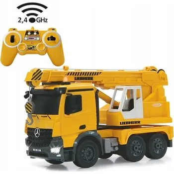 RC model auta Jeřáb na dálkové ovládání Jamara Mercedes-Benz Arocs Liebherr