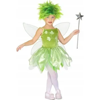 Karnevalový kostým Kostým Kostým víly Kostým víly Šaty s křídly pro děti 158