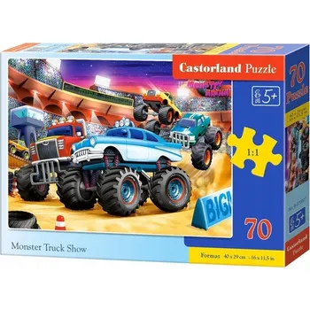 Puzzle Castorland 70dílné Puzzle 70dílné Monster Truck Show Puzzle