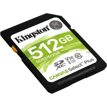 Paměťová karta KINGSTON 1TB SDXC 150MB/s Read, UHS-I Speed Class, U3, V30 Gen3