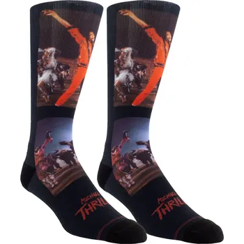Pánské ponožky ponožky MICHAEL JACKSON - Black - PERRI´S SOCKS - 40-46
