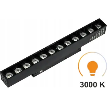 Lištový reflektor Automat-on 1 x 12 W, 22 cm