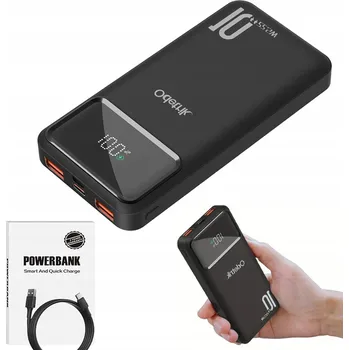 Powerbanka POWERBANK 10000MAH RYCHLÉ NABÍJENÍ 22,5W PŘENOSNÁ NABÍJEČKA USB C VSTUP/VÝSTUP