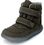 Dětské celoroční barefoot boty Bugga KIVO Dark Brown B00199-23 - 26