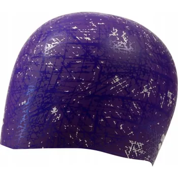 Plavecká čepice Plavecká čepice pro dospělé Silikonová Arena fialová